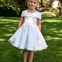 Vestito in organza bambina  –  Abel & Lula  –  5031