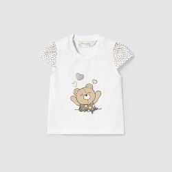 Maglia manica corta neonata  –  New Born  –  1070-25