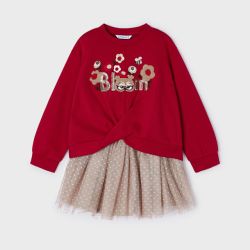 Completo gonna e maglione bambina  –  Mayoral  –  4936-13