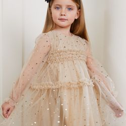 Vestito in tulle bambina  –  Abel & Lula  –  5533