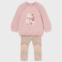 Completo leggings e felpa bimba  –  Mayoral  –  2710