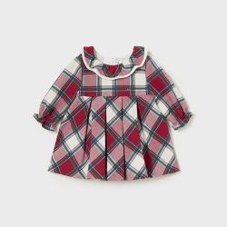 Vestito quadri neonata  –  New Born  –  2808