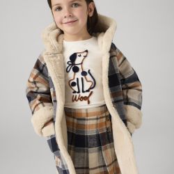 Capotto quadri bambina  –  Mayoral  –  4485