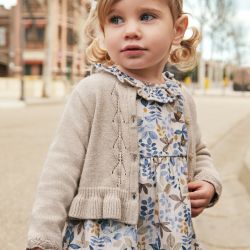 Cardigan maglia lungo bimba  –  Mayoral  –  2326